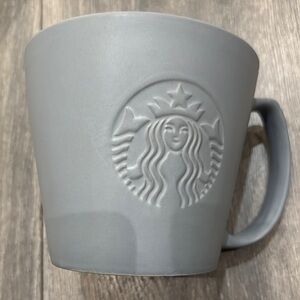 Starbucks Gray Ceramic Mug